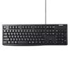 BUFFALO USB Connection Wired Standard Keyboard Black BSKBU105BK [Compatible with Windows/PS4/Nintendo Switch]