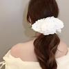 Elegant French Lace Wide Scrunchie Hair Band For Women Girls Hair Tied Band Head Rope Sweet Hair Ornament  Hair Accessory