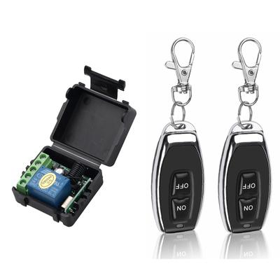 Smart Home 433 Mhz DC 12 V 1CH Drahtlose Fernbedienung Schalter Relais Empfänger Sender Universal Fernbedienung