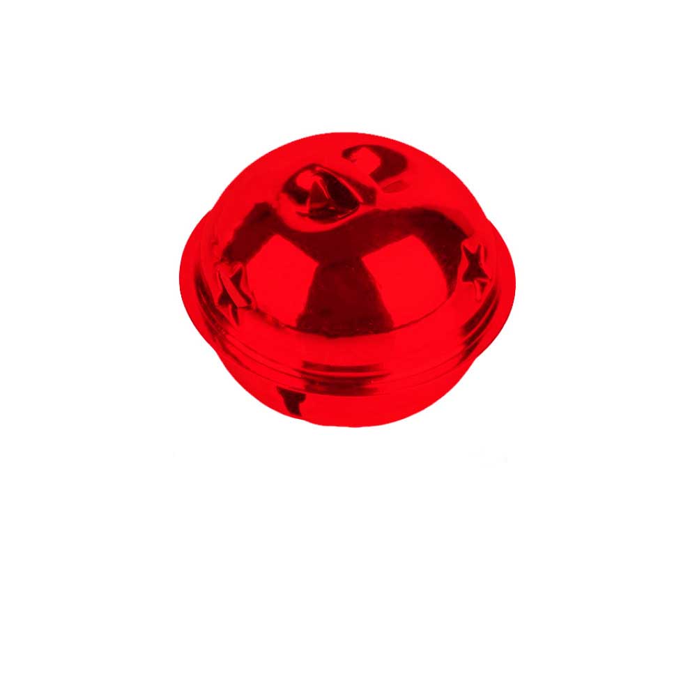 10pcs 30-40mm Bell Jingle Gold/Silver Christmas Tree Pendant Glitter Bell Hollow Star Sleigh Bell Christmas Tree Decoration