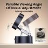 Dual Side Magnetic Suction Cup Foldable Rotating Stand Universal Phone Holder Vacuum Base Stable Multi Angle Viewing