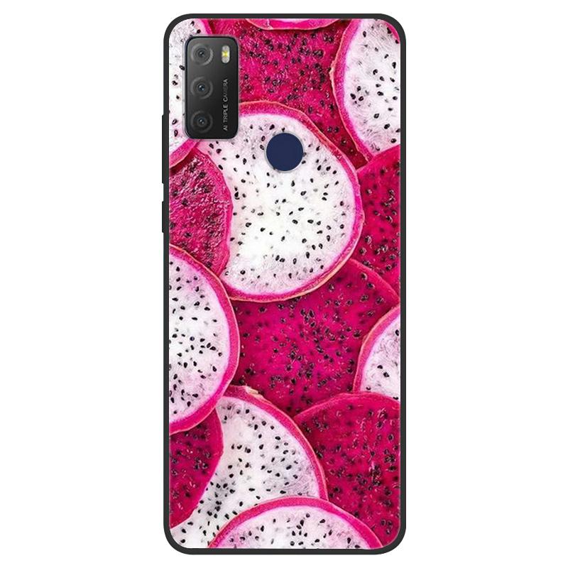 For TCL 20Y Case Girl Cat Flower Soft Silicone Back Wolf Shell for TCL 20E 6125F Fundas Phone Cover For TCL20Y 6156D 20 E Coque
