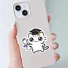 10/30/50pcs Cute Line Kitten Daily Graffiti Sticker Kawaii Cat Cartoon Aesthetic Decal Decorative Diary Laptop Phone Case