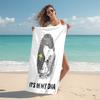 Snoopy beach towel Outdoor camping Beach towel for vacation swim Outdoor pool Absorbent bath towel