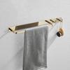 Gold/Black Gold Bathroom Towel Bar Brass Shower Wall Hanging Towel Rack Toilet Bath Towel Rack Rack Towel Hanger Hook Chrome