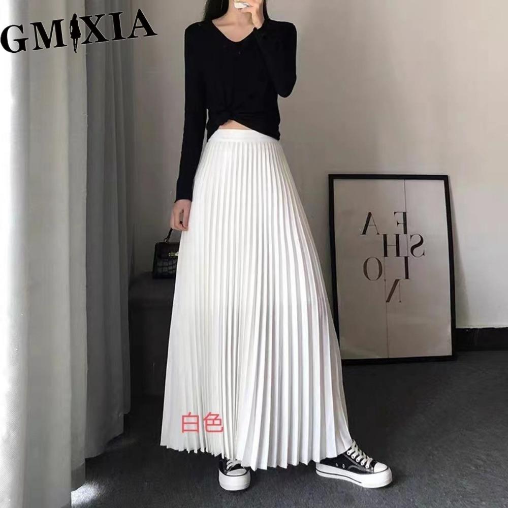 

GMXIA Женская Модная Повседневная Летняя Весенняя Юбка one size белый