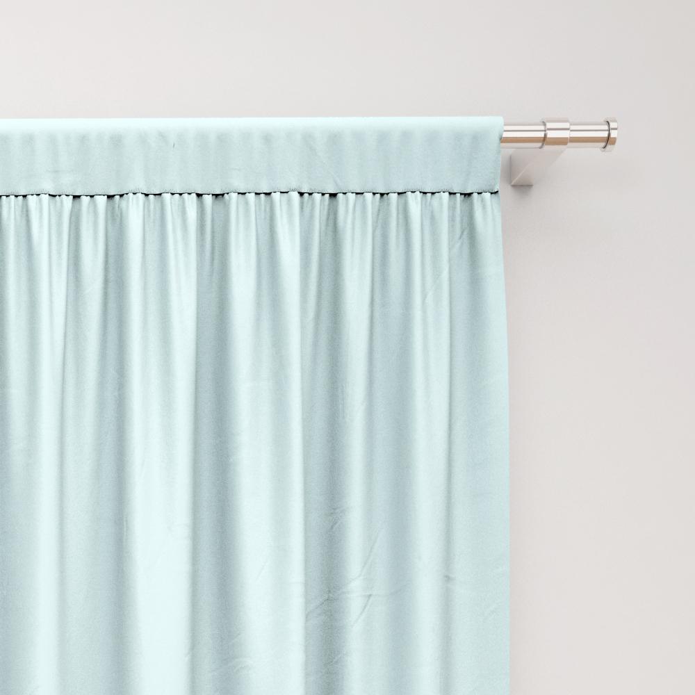 2PC Home Decoration Curtains With Diagonal Flower And Rod Pocket Curtains, Kitchen, Coffee Shop, Living Room, Balcony, Garden