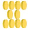 10pcs Bobines en Mousse de Rangement pour Ligne de Pêche Outil Plaque d'Enroulement Accessoire Matériel de Pêche Jaune