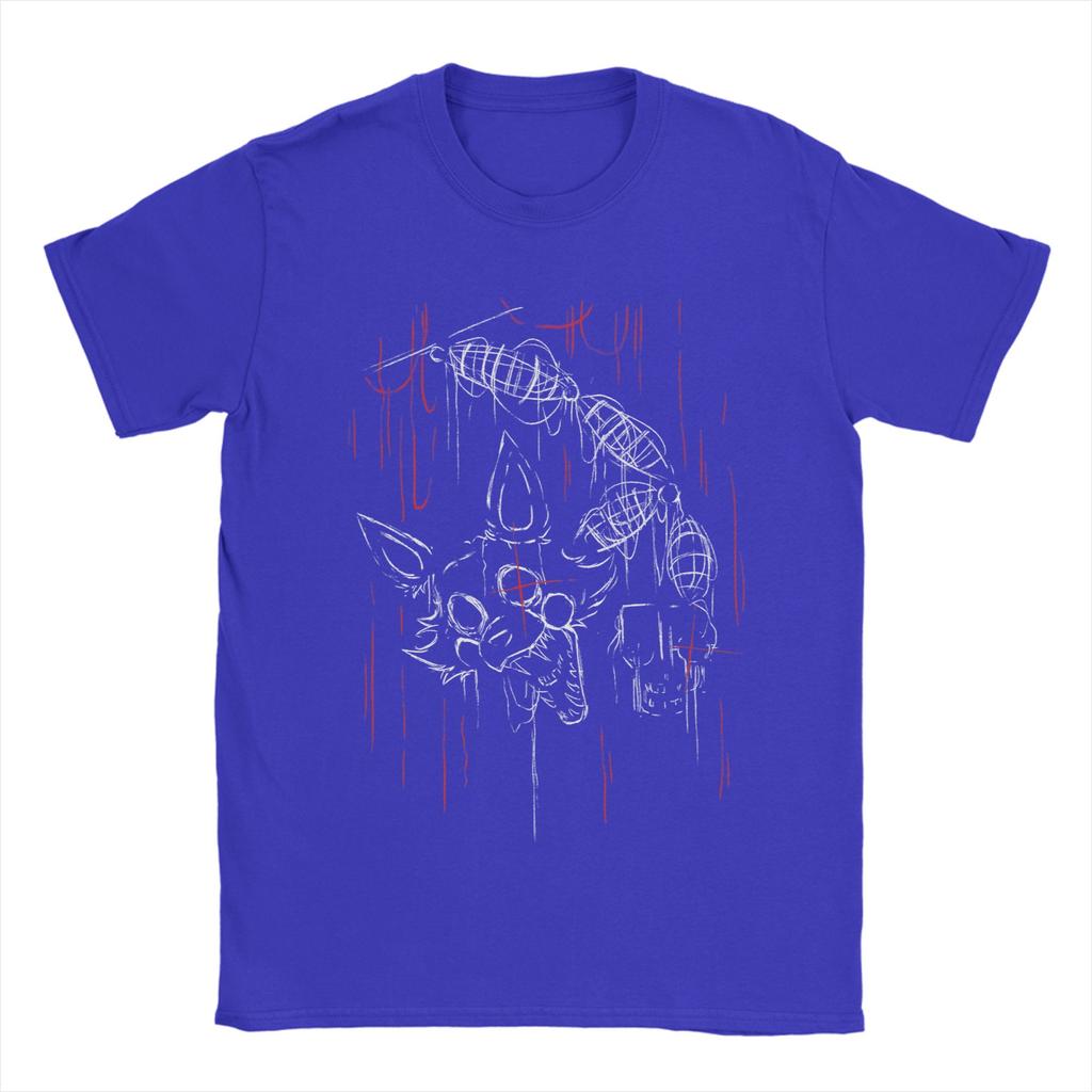 Mangle Freddyed Bonnie Spiel T-Shirts Herren Neuheit Reines Baumwoll-T-Shirts Rundhals Kurzarm T-Shirts Geschenk Oberteile