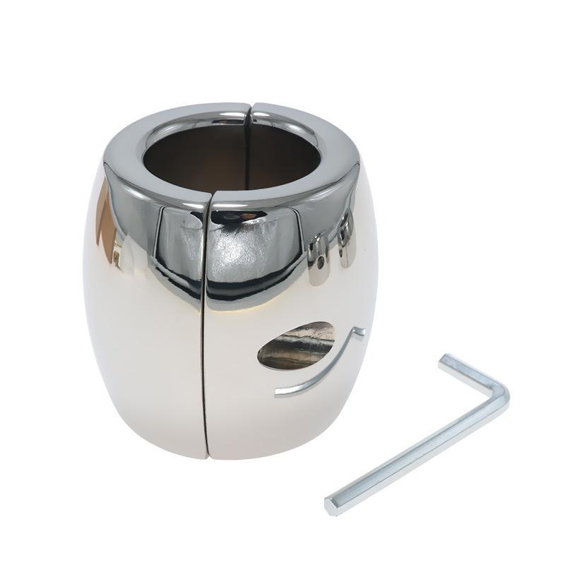 Stainless Steel Overweight Weight Bearing Ring Penis Pendant Physical Stretching Exercise SM Men's Sex Toys Adult Supplies