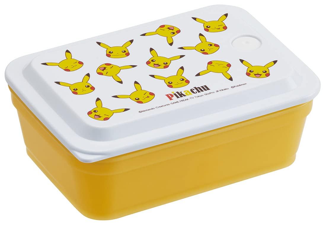 

Skater Bento Silver Ion Fluffy Integrated Air Single Pikachu Box, (Ag+) Antibacterial, Packing, Gasket, Valve, Layer, 600ml, Design, PAS6AG-A