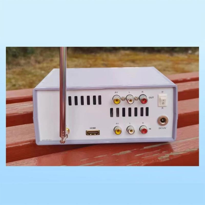 Simulated TV Signal Transmitters HDTV Input Sound Video to RF Transmission Adapter Support Format  Switchable