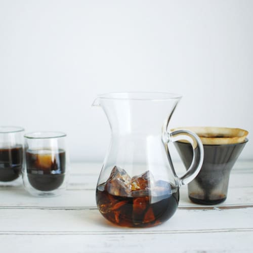 KINTO SCS Coffee Carafe, 4-Cup Capacity, Graduated Capacity, Heat-Resistant Glass, Microwave and Dishwasher Safe, Gift, 27667