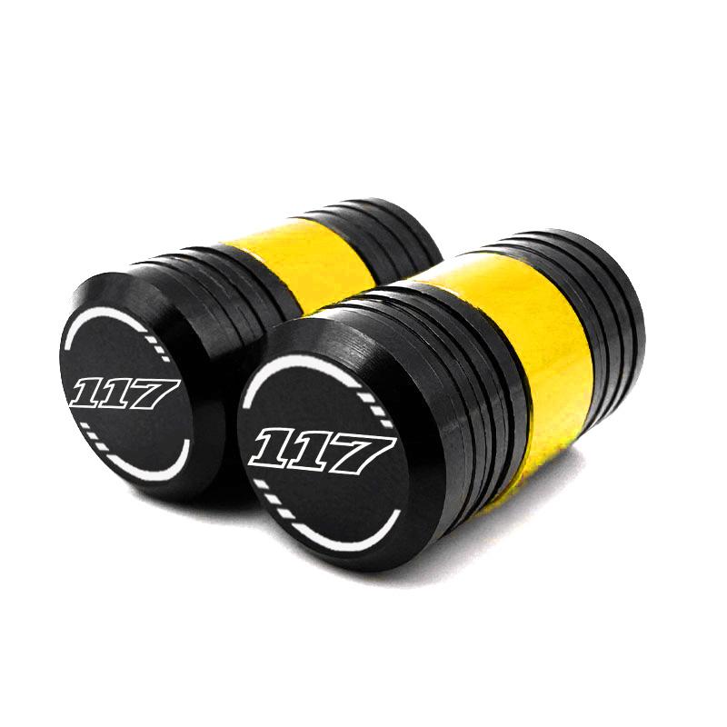 For Harley Softail Low Rider ST FXLRST FXRST Breakout Touring CVO 117 Motorcycle Accessories CNC Tire Valve Stem Cap Cover Plugs