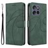 For Motorola Edge 50 Neo 5G/Moto S50 5G/Thinkphone 25 5G Case Stand Wallet Leather Phone Cover Curved Line Wrist Strap