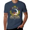 DONNA ONE MOON LOVE T-Shirt Short sleeve tee korean fashion mens cotton t shirts