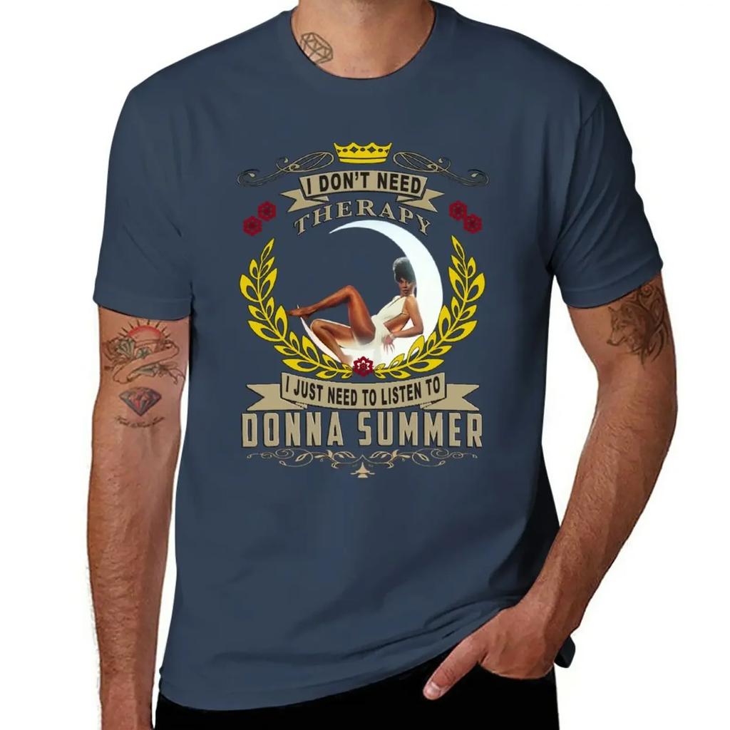 DONNA ONE MOON LOVE T-Shirt Short sleeve tee korean fashion mens cotton t shirts