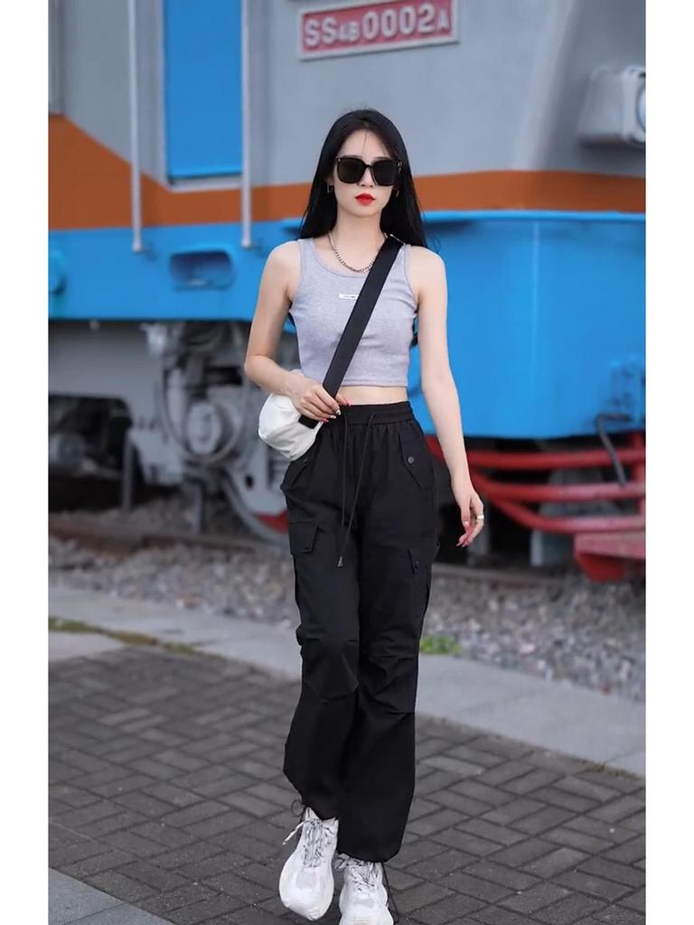 Specht Damen Schnelltrocknende Locker Sitzende Sporthose - Schlankmachend, Atmungsaktiv, für Frühling und Herbst