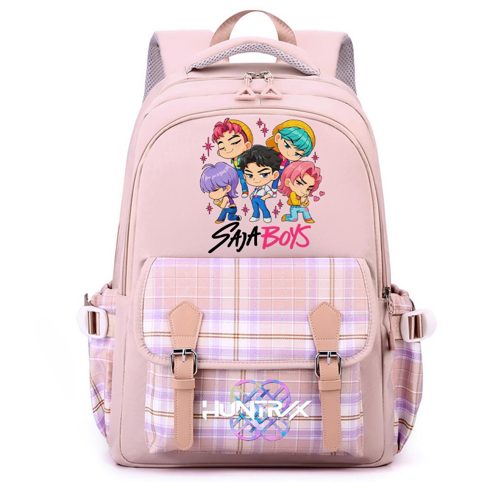 Neuer Anime Cartoon K-Pop Bedruckter Rucksack mit großer Kapazität für Teenager Schüler Mädchen Junge Schultasche Buchtasche Damen Wasserdichte Reisetasche Mochila Kindergeschenk