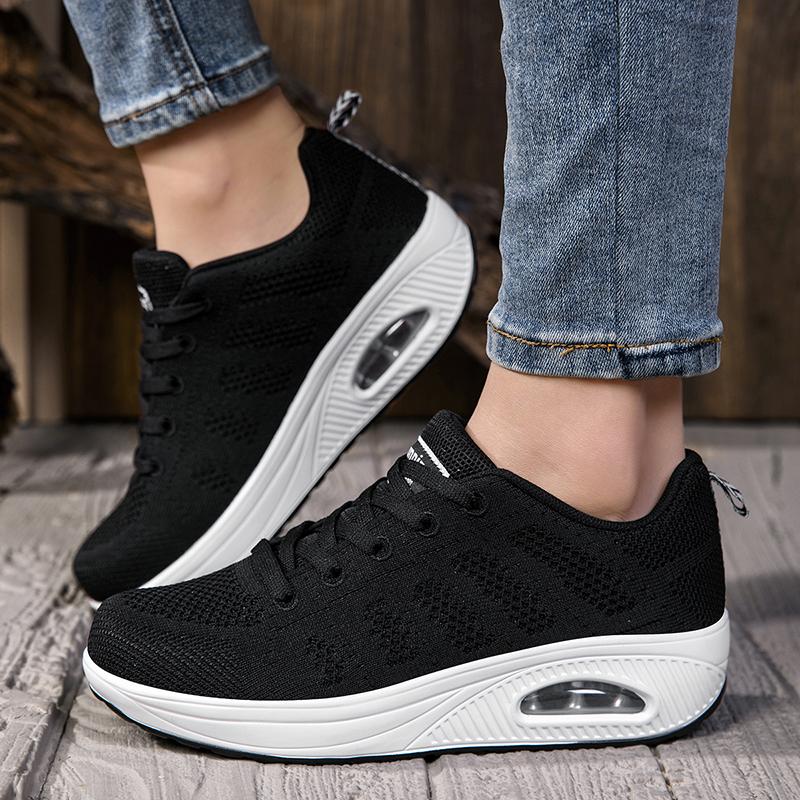 Spring/autumn Flat Soled Women's Shoes  Sports Shoes Women's Fashion Outdoor Running Shoes Women's Casual Shoes Light Women's Shoes