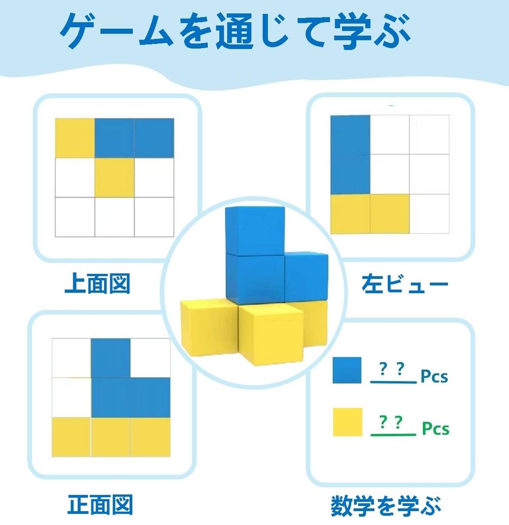 UiDor Magnetic Puzzle, 40 Magnetic Blocks, 25mm, 3D Puzzle, Building Blocks, Birthday, Christmas Gift