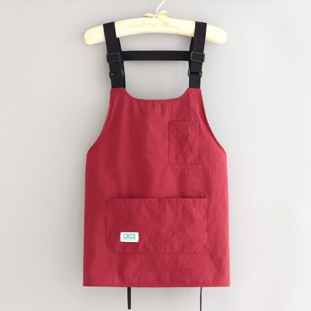 Adjustable Strap Kitchen Apron Taslon Work Clothes New Outdoor Workwear  for DIY Lover's