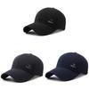 Cotton Baseball Cap With Sun Protection Adjustable For Outdoor Casual Men