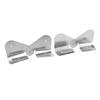2set Easy To Install Downspout Flip-Up Hinge Rain Water Gutter Hinge  For Gutter System