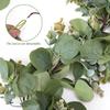Artificial Eucalyptus Leaf Vine Wedding Party Decoration Simulation Splicing Eucalyptus Leaf Vine Fake Flower Wreath