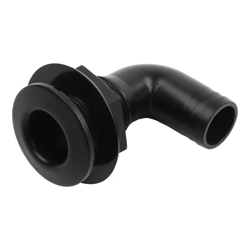 90° Boat Hose Pipe Elbow Bilge Pump Drain Bilge Drain Outlet Check Valve Marine Drainage Outlet Yacht Bilge Drainage Outlet