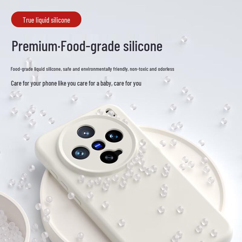 Vivo X200 Serie Flüssigsilikon Handyhülle