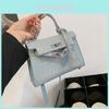 Trendy Ins Inspired Mini Handbag Featuring Soft Texture And Stylish Crocodile Pattern For Everyday Use