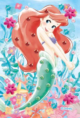 Jigsaw Puzzle Disney Ocean 70-piece Ariel/Dreamy [Puzzle Decoration] (10x14.7cm)