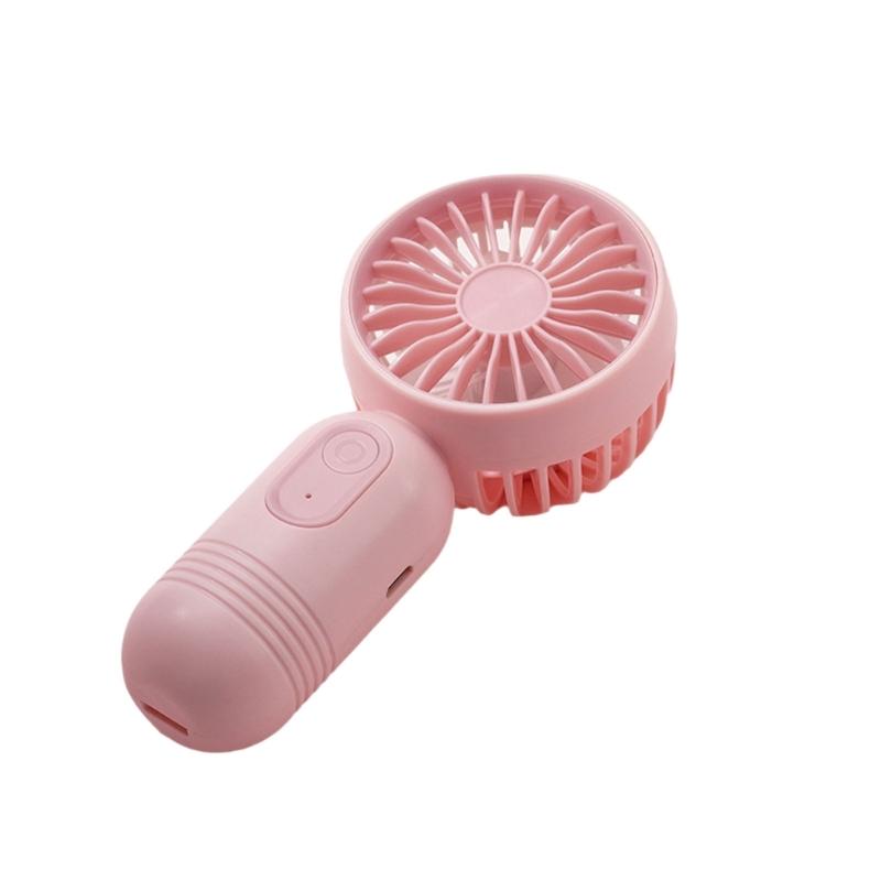 Convenient USB Fan Lightweight Cooling Fan Camping Fan Small Handhelds Fan Plastic Office Fan Perfect for Everyday Use