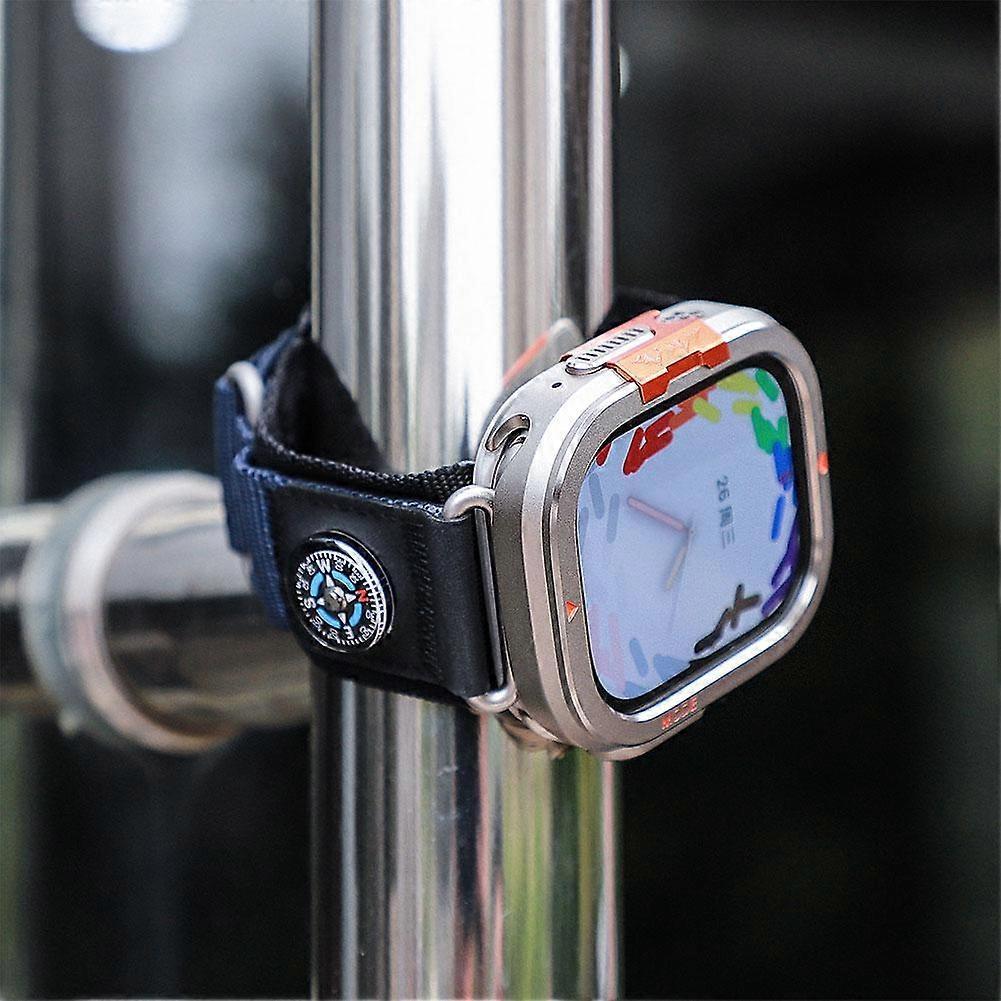 Applicable For Apple Watch Alpine Metal Case Apple Ultra 2nd Gen/1st Gen Half Wrap Hollow Apple Protective Case