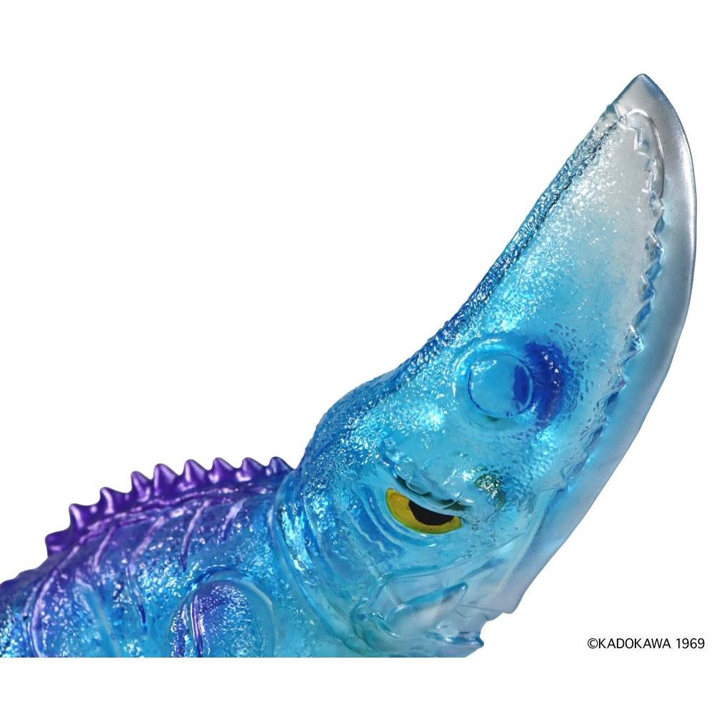 Cao Middle Size Series Gamera PVC Painted Soft Vinyl Figure Gamera 1969 Clear Blue Ver. 130mm
