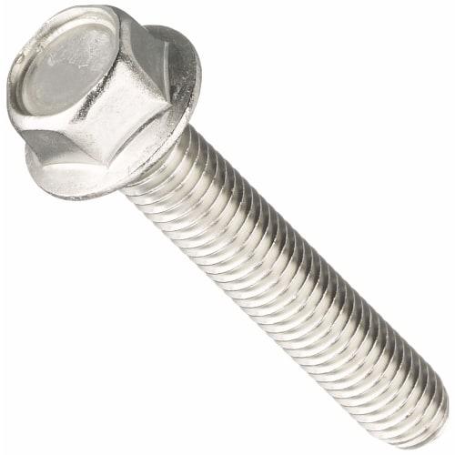 KITACO Flanged Hex Bolt, Stainless Steel, M8 X 45/P1.25, 1 Piece, 0900-082-03007