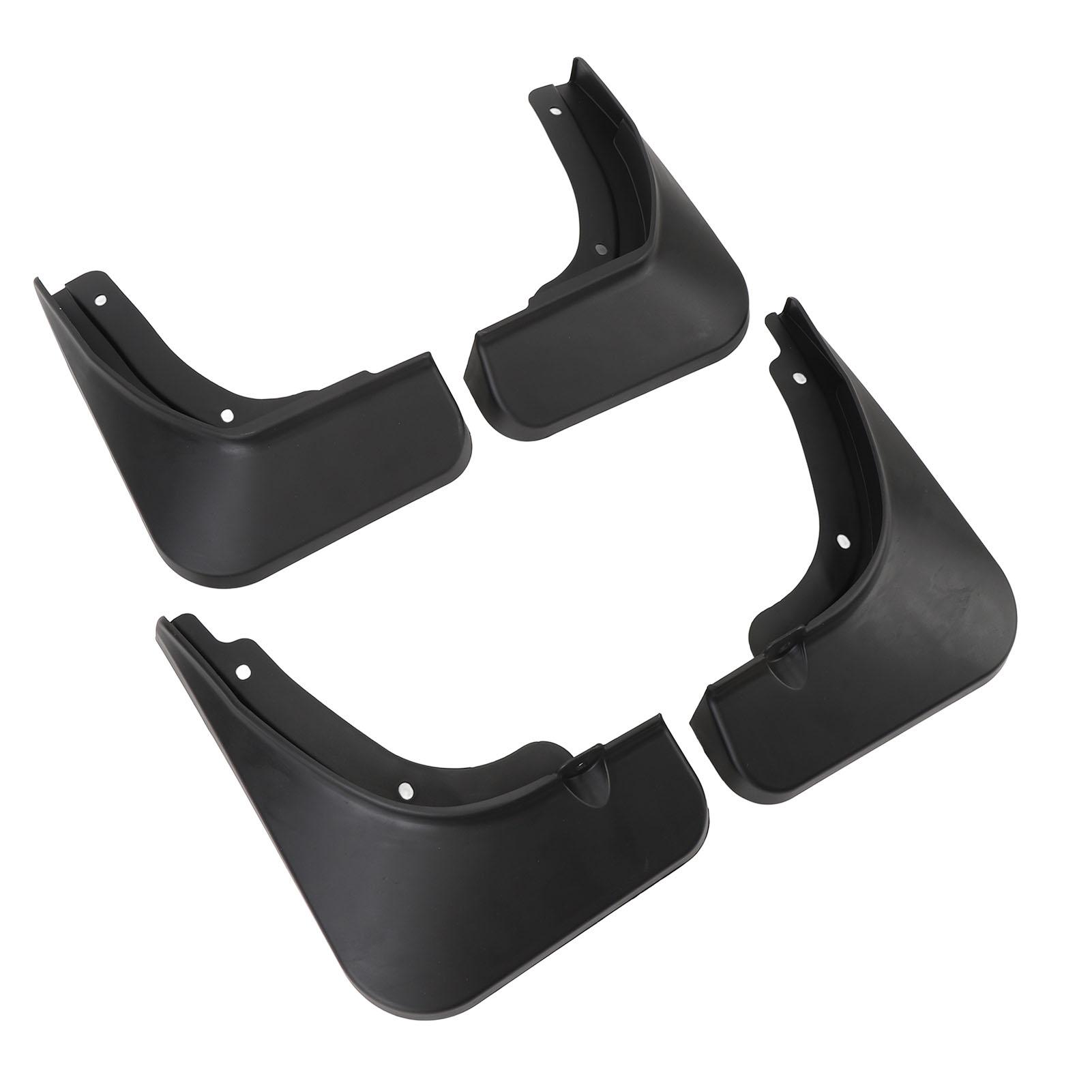 

4 шт. Брызговики для автомобиля, Надежная защита, Ударопрочные, Прочные, Черные, Передние, Задние, Защита от брызг для Sportage