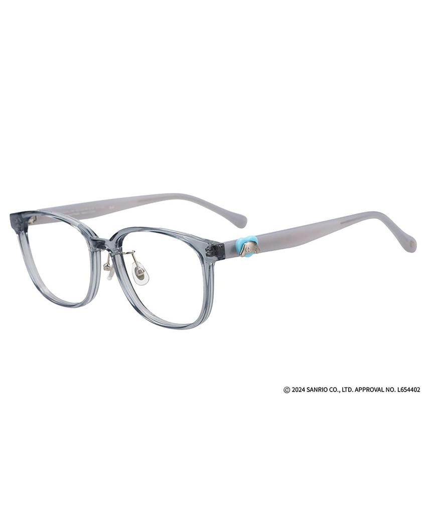 sunglasses UV UV protection rate of or for cute and Sanrio characters Gray [Zoff] Wellington-style protection, 99.9% more, unisex, stylish,