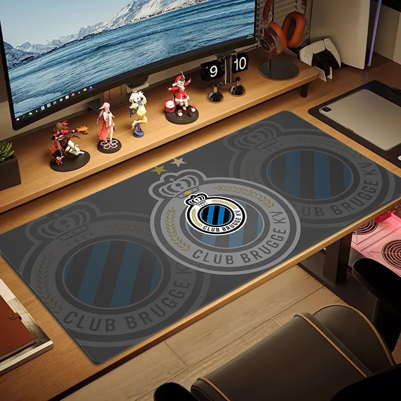 Club Brugge K V Mouse Pad Large Gaming Table Cushion Non-slip Laptop Tablet Big Mousepad XXL Mat Mini PC Playmat With Lock edge_XIA