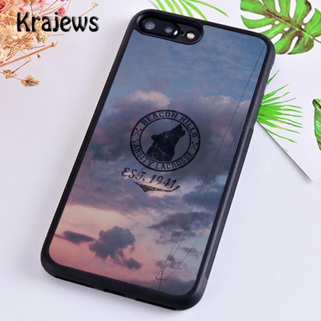 Krajews Beacon Hills Lacrosse Logo Teen Wolf Custodia Cover per Telefono Per iPhone 14 5 6s 7 8 plus XR XS 11 12 13 pro max Samsung S21 S22