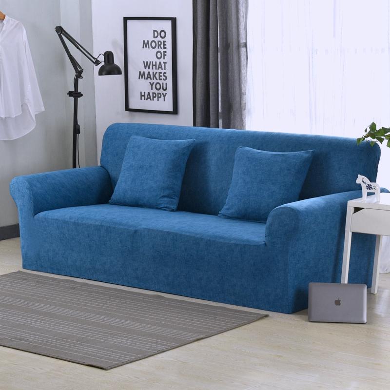 Elastic Sofa Cover Spandex Slipcovers Sofa Cover for Living Room Universal All-inclusive Sectional Couch Cover 1/2/3/4 seater