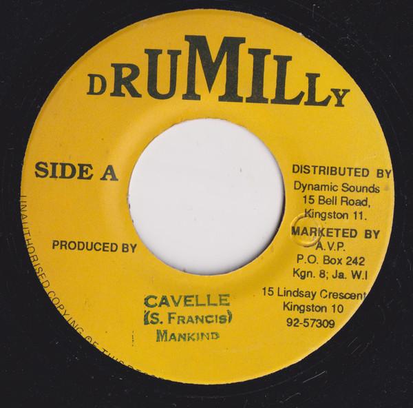 

7inch Record MANKIND - Cavelle NONE Drumilly Jamaica Reggae, Ska & Dub Used