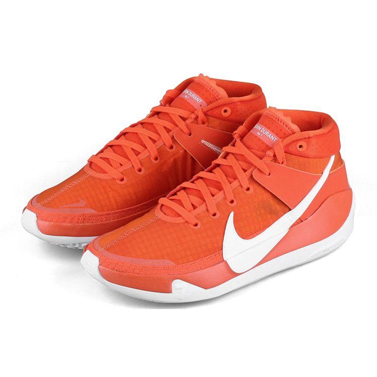 Nike KD 13 TB Team Orange Męskie Sneakersy Białe CW4115-802