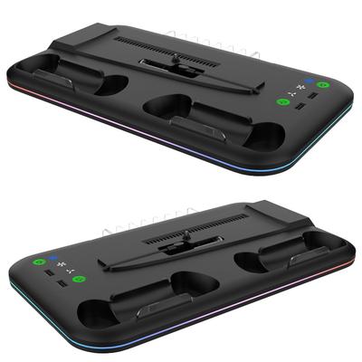 For PS5 Slim Console Cooling Stand Controller Charging Stand Controller Charging Dock for Playstation 5 SlimDisc&Digital Edition