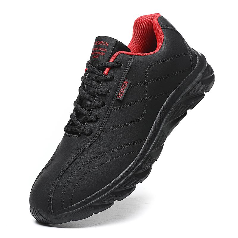 Winter Men Boots Waterproof Snow Boots Comfortable Sneakers Men Work Casual Shoes Non-slip Light Rubber Sole Walk Shoes Men