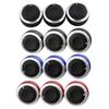 3Pcs Aluminum Alloy Car AC Knob for Mazda 3 M3 2004 - 2013 Air Conditioning Heater Control Switch Button Knobs Accessories