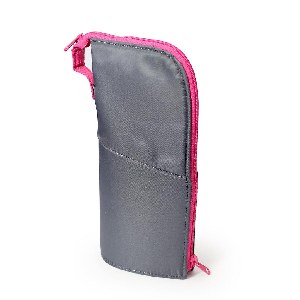 KOKUYO NeoCritz Pen Pen Large Dark Gray x H205 x W90 x D55mm Outer and Inner Core PP 58g Case, Holder, Size, Pink, F-VBF181-3. Dimensions / Material