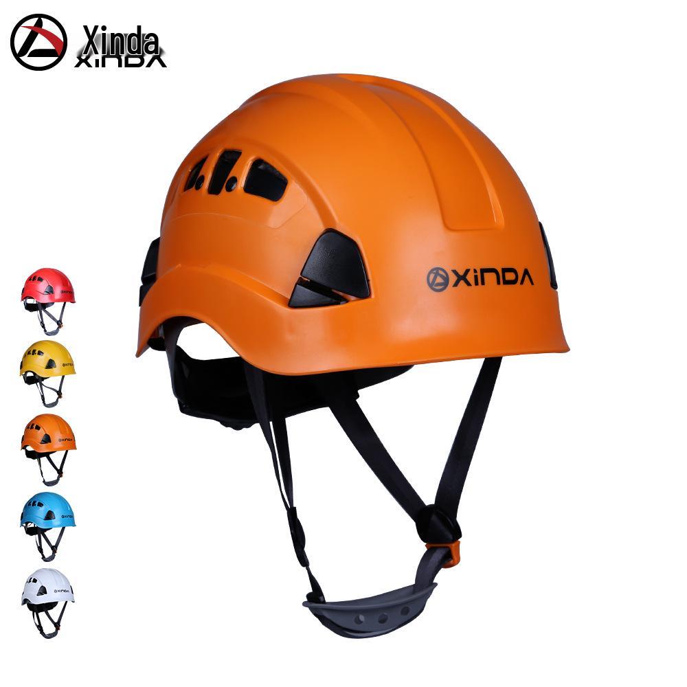 

Xinda Industrial Safety Helmet for High-Altitude, Rescue, and Climbing. White