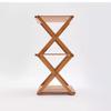 OLOEY Bamboo Foldable Camping Storage Rack